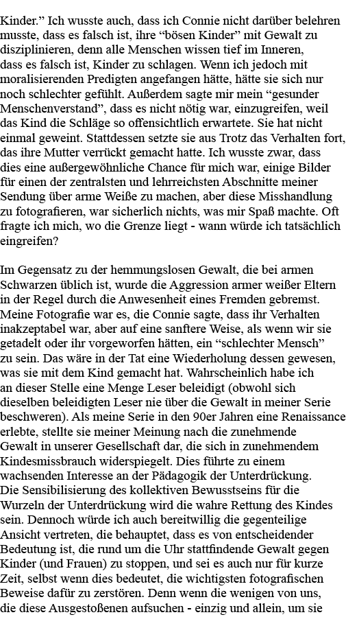 Kinder   Ich wusste auch, dass ich Connie nicht darüber belehren musste, dass es falsch ist, ihre  bösen Kinder  mit    