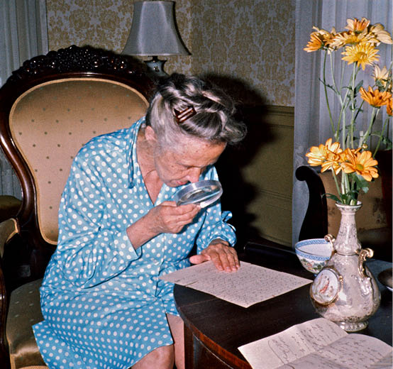 Mrs Barnett with deed Washington GA