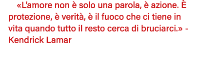  L amore non è solo una parola, è azione  È protezione, è verità, è il fuoco che ci tiene in vita quando tutto il res   