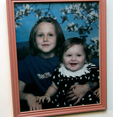 Natasha and Angel in family photo