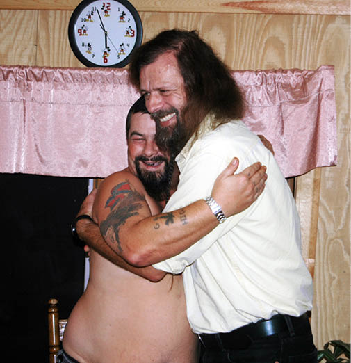 Sometimes it is a little hard to embrace my new friends   