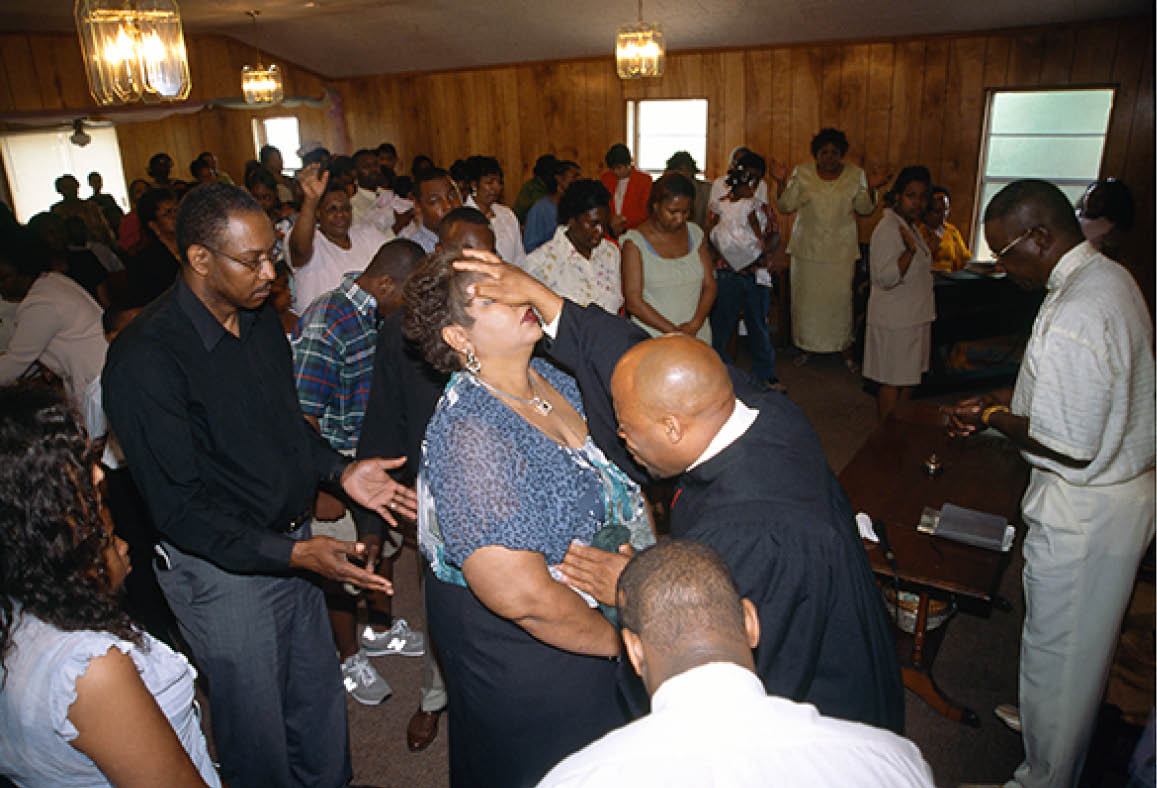 2003 - Church of my father-in-law, Rev  Jake Rush 