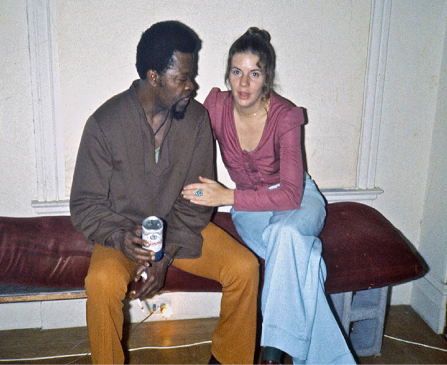 1975 - Popeye and Sally Voye at party