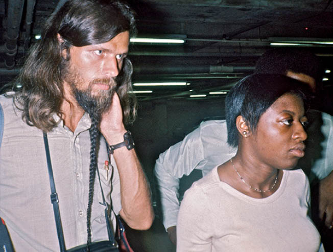 1975 - with Joan Little, Raleigh, NC
