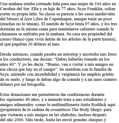 Una mañana estaba cortando leña para una mujer de 104 años en Carolina del Sur  Ella y su hija de 77 años, Scye Frank   