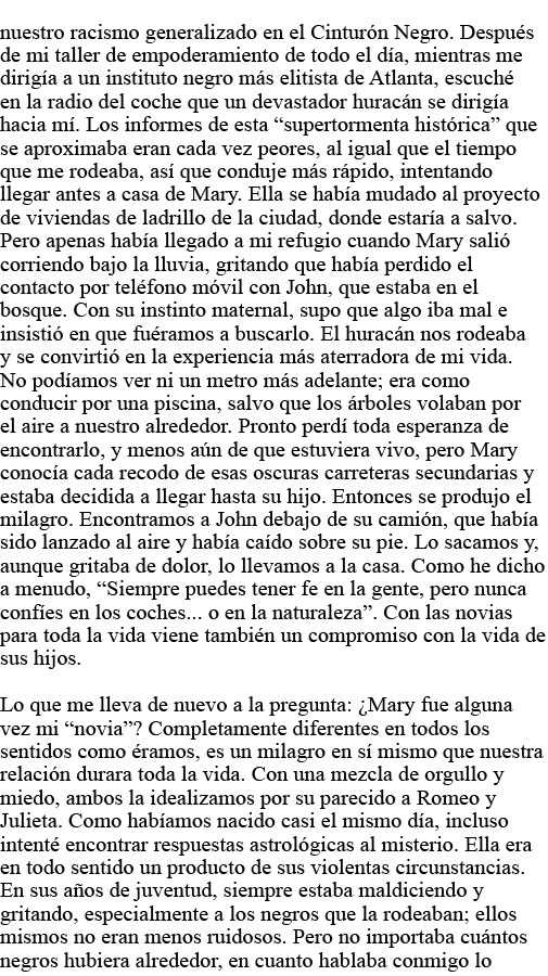 nuestro racismo generalizado en el Cinturón Negro  Después de mi taller de empoderamiento de todo el día, mientras me   