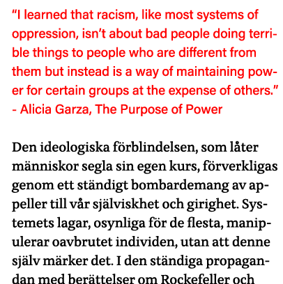  I learned that racism, like most systems of oppression, isn t about bad people doing terrible things to people who a   