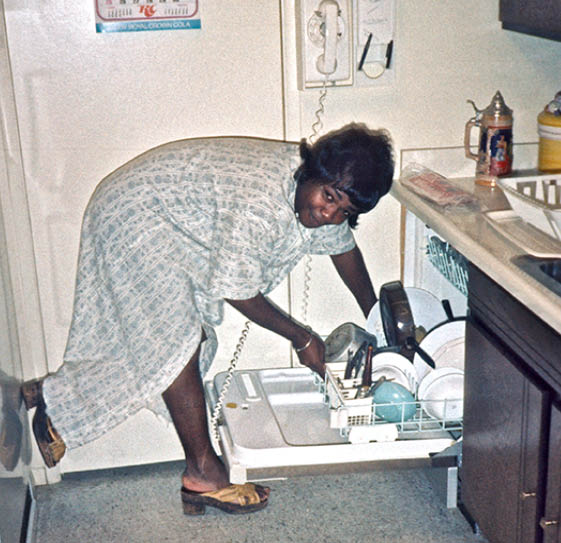1973 - Baltimore  Ms  Willie after Thanksgiving dinner