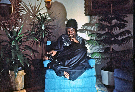 1973 - Baltimore  Ms  Willie in her livingroom 