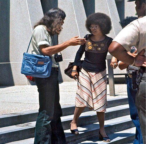 1975 Raleigh, NC - Again fighting with Angela Davis about the ideas in the show