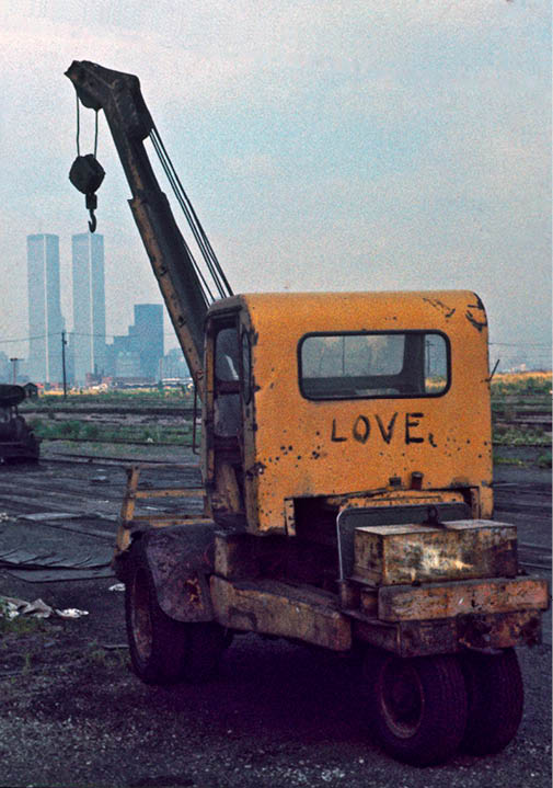 1973 - My love sight of NYC each time hitching up from the south 