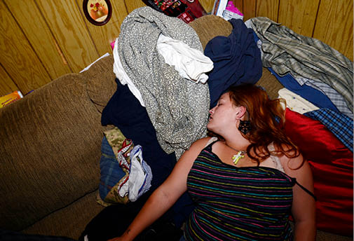 Carrying Natasha home at 5 in the morning