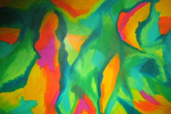 Lisbeth Schneiders fingermaleri