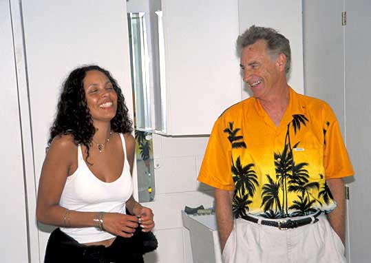 Tommy with Rikke Marrott