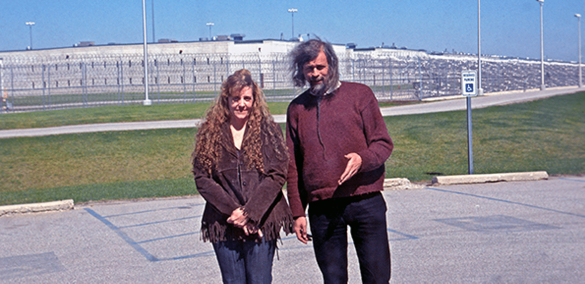 We spent a whole day driving to see Jeff in the prison where the Klan leader wanted to impress his many new black friends with Rikke 